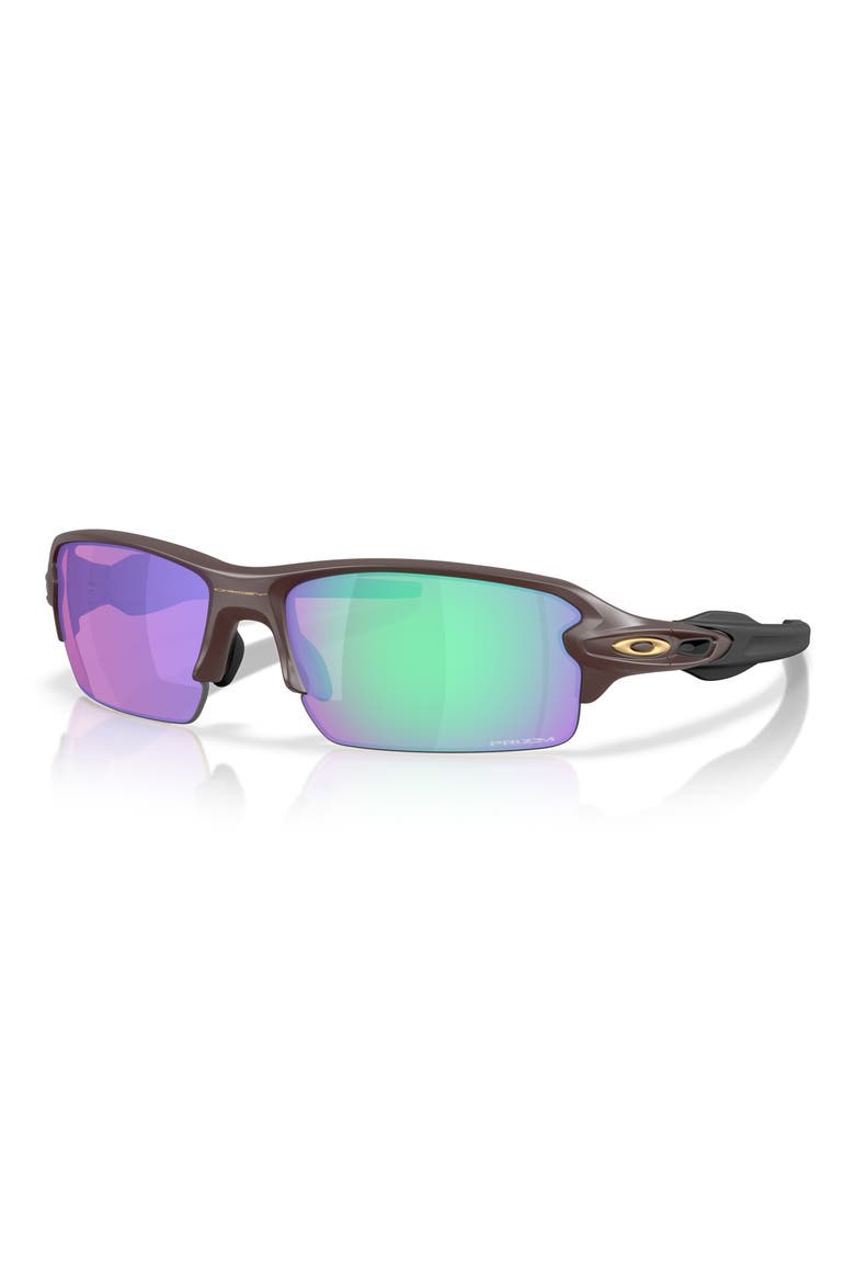 Flak 2.0 61mm Prizm™ Golf Low Bridge Sunglasses, Alternate, color, MATTE GRENACHE