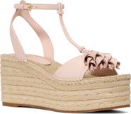 Kate Spade New York ankle strap espadrille platform wedge sandal