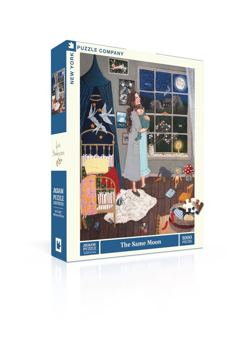 The Same Moon 1000 Piece Puzzle, Alternate, color, No Color