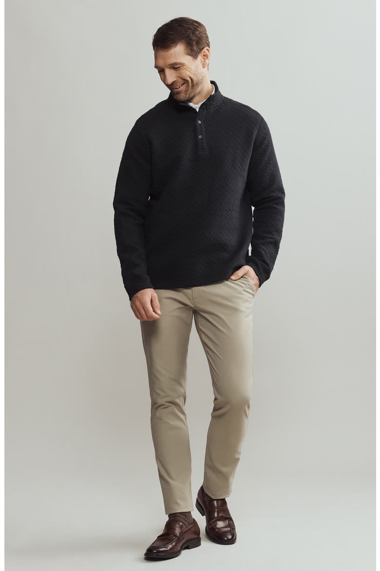 Weekend Quilted Pullover, Alternate, color, BLACK