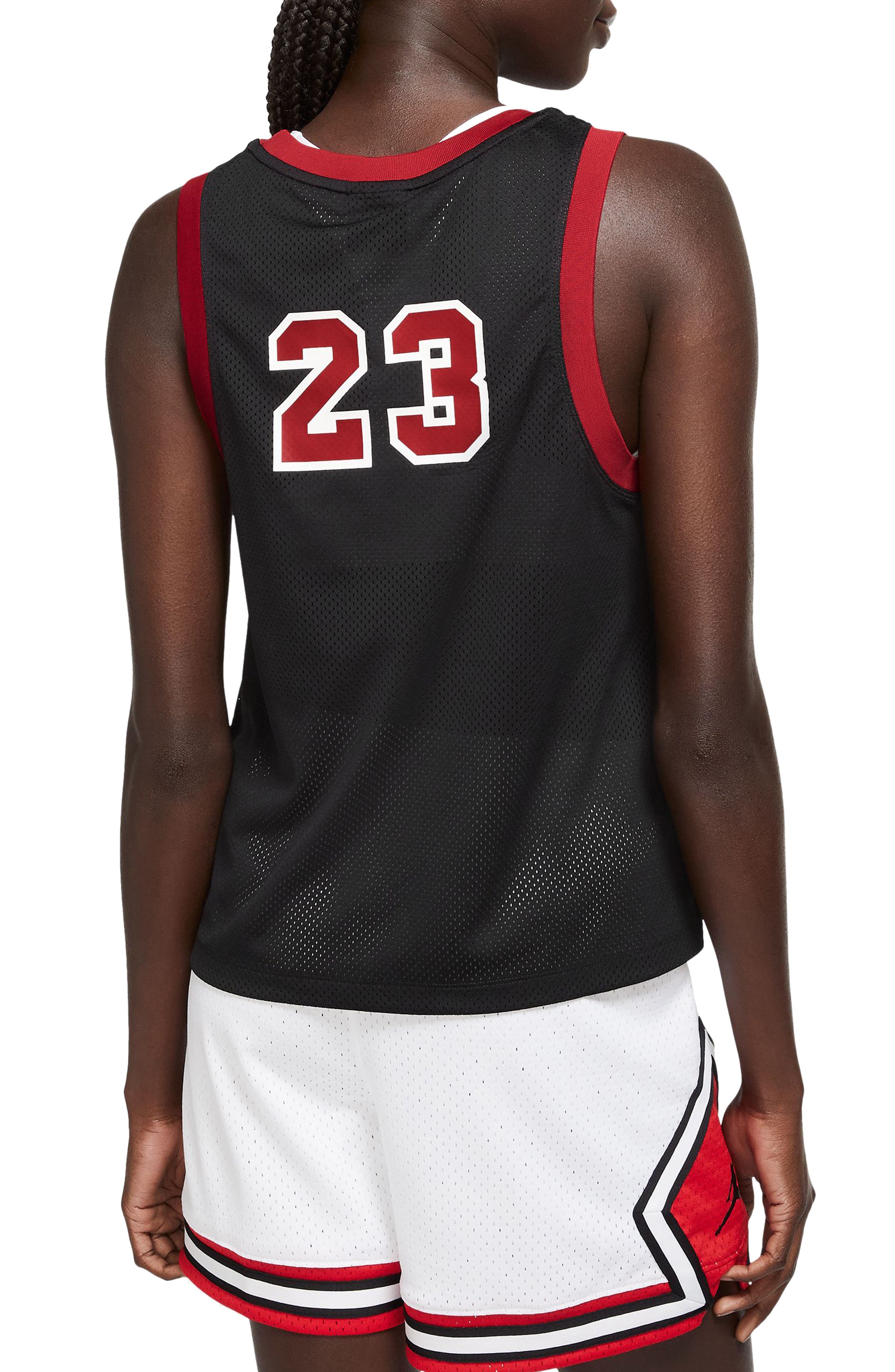 jordan crop top jersey