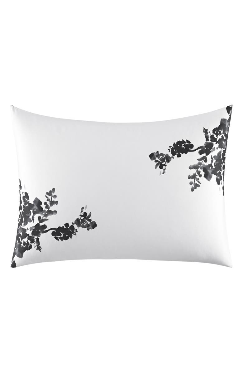 Vera Wang Ink Botanical Sham, Main, color, 