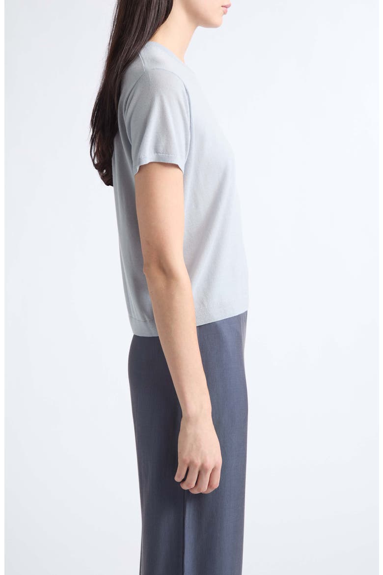 James Margo Short Sleeve Wool Tee, Alternate, color, HAZE