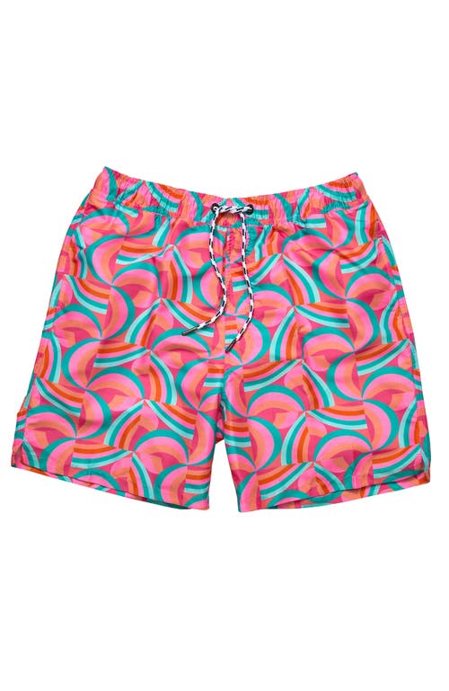 Snapper Rock Sustainable Swim Shorts In Pink