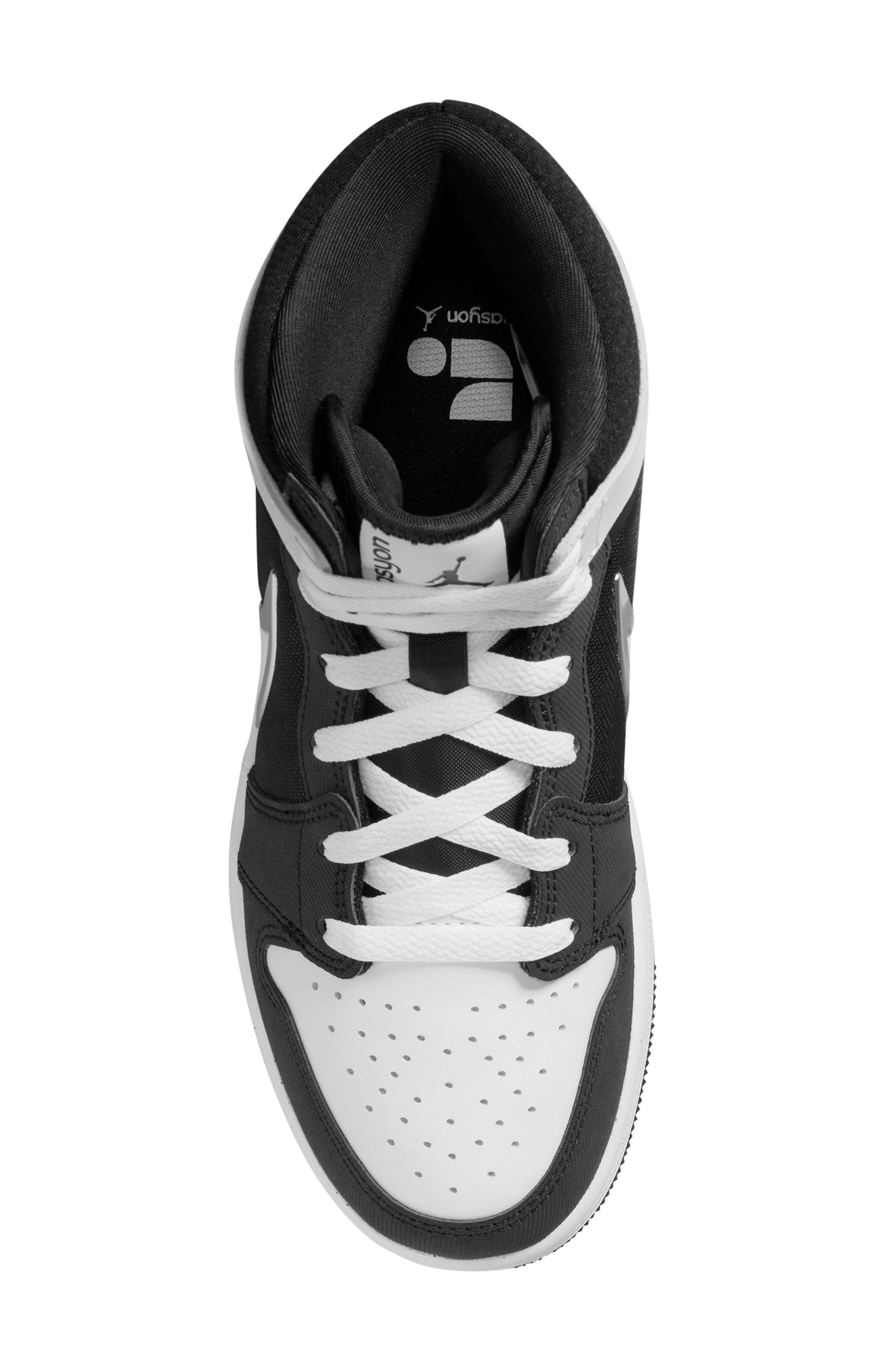 Jordan Kids
 Jordan 1 Mid EasyOn Sneaker, Alternate, color, 