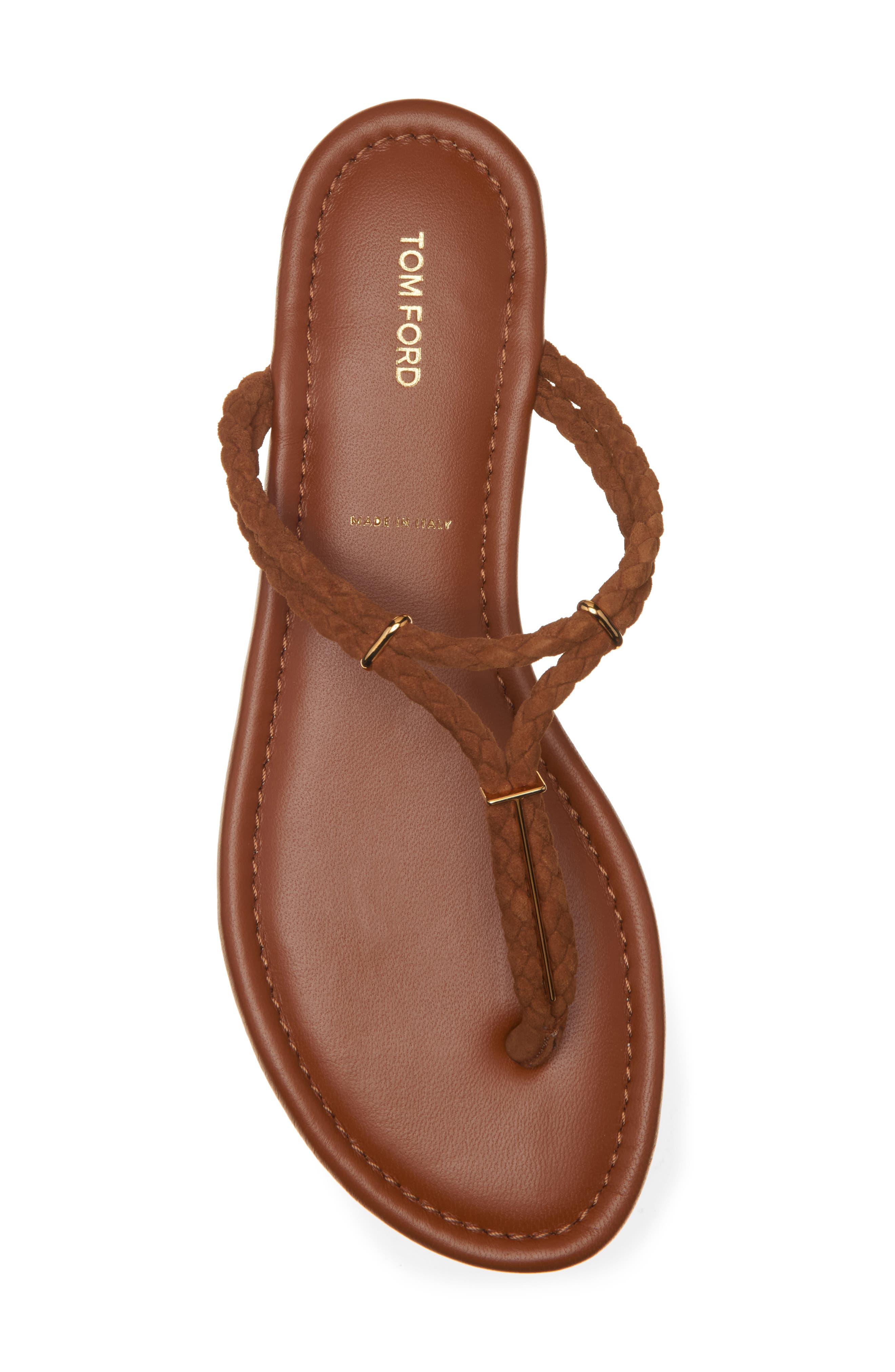 TOM FORD Lily Flip Flop, Alternate, color, 1B054 Pecan