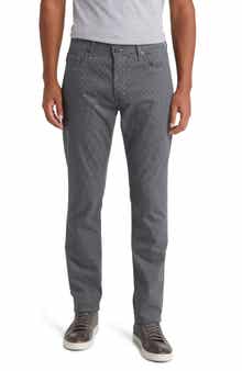 Men's Tellis Grid Slim Fit Pants