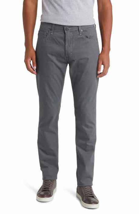 AG Men's Tellis Grid Slim Fit Pants