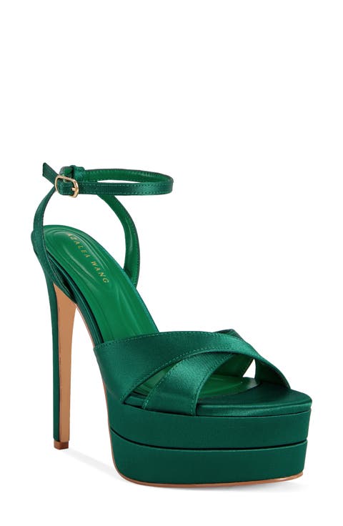 Halladay Ankle Strap Platform Sandal