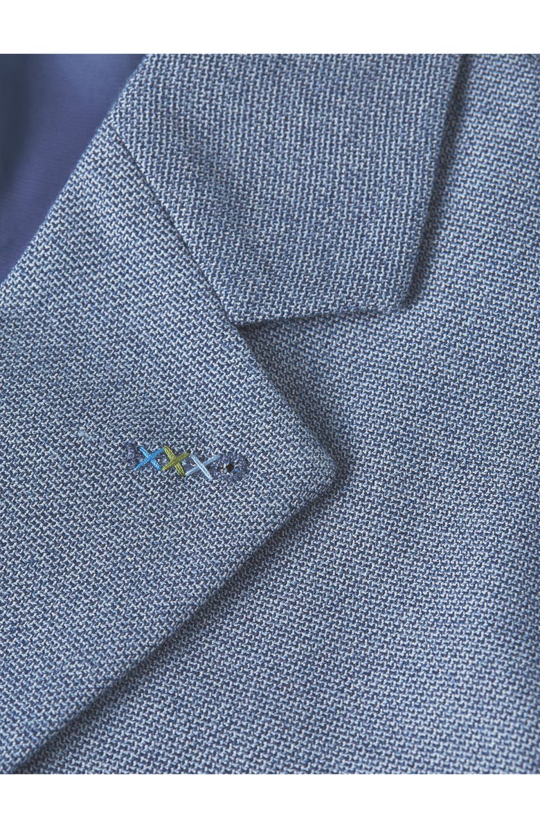 Scotch & Soda Structured Regular Fit Blazer, Alternate, color, Pageant Blue