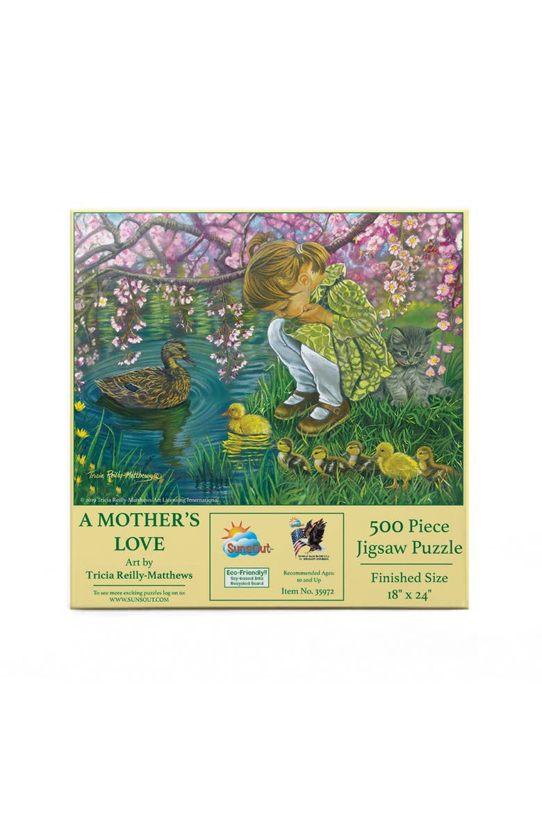 Sunsout A Mother's Love 500 piece Jigsaw Puzzle for Adults, Alternate, color, Multicolor