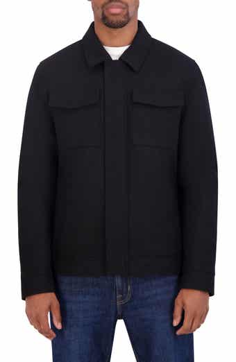 Nautica Water Resistant Wool Blend Coat