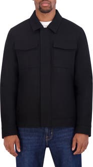 Nautica Water Resistant Wool Blend Coat