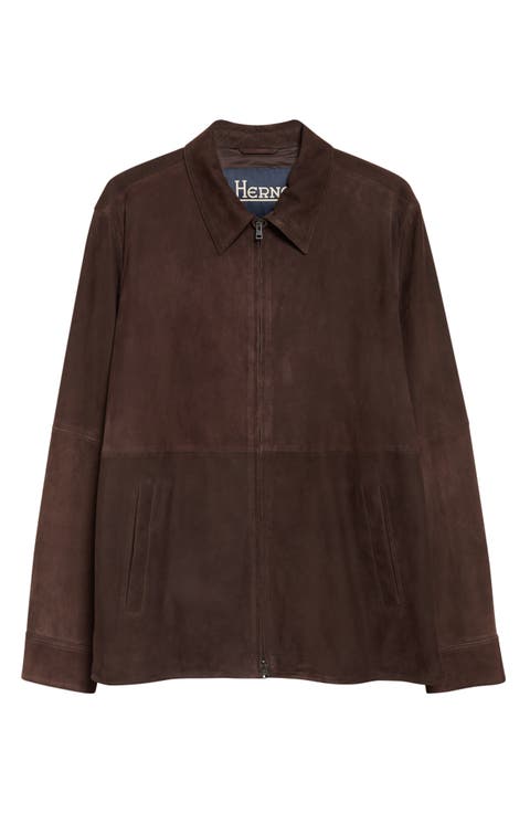 Suede Zip Jacket