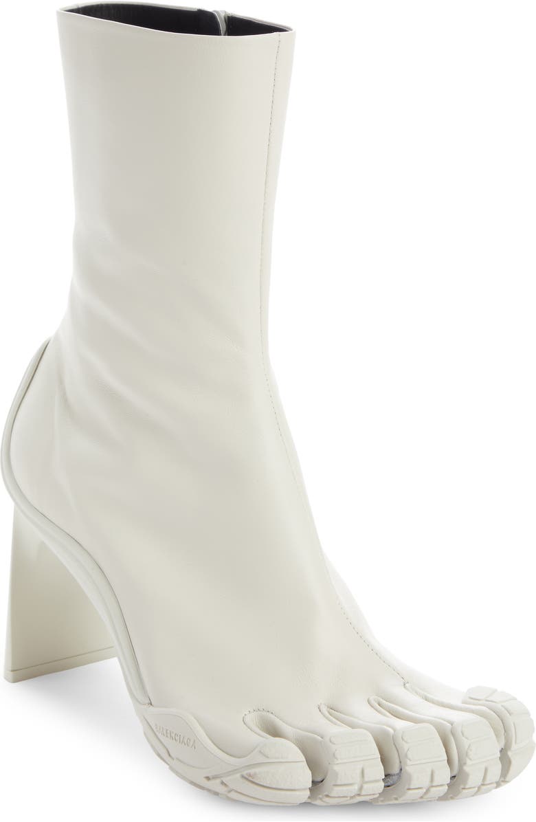 Balenciaga x Vibram Heeled Toe Bootie, Main, color,