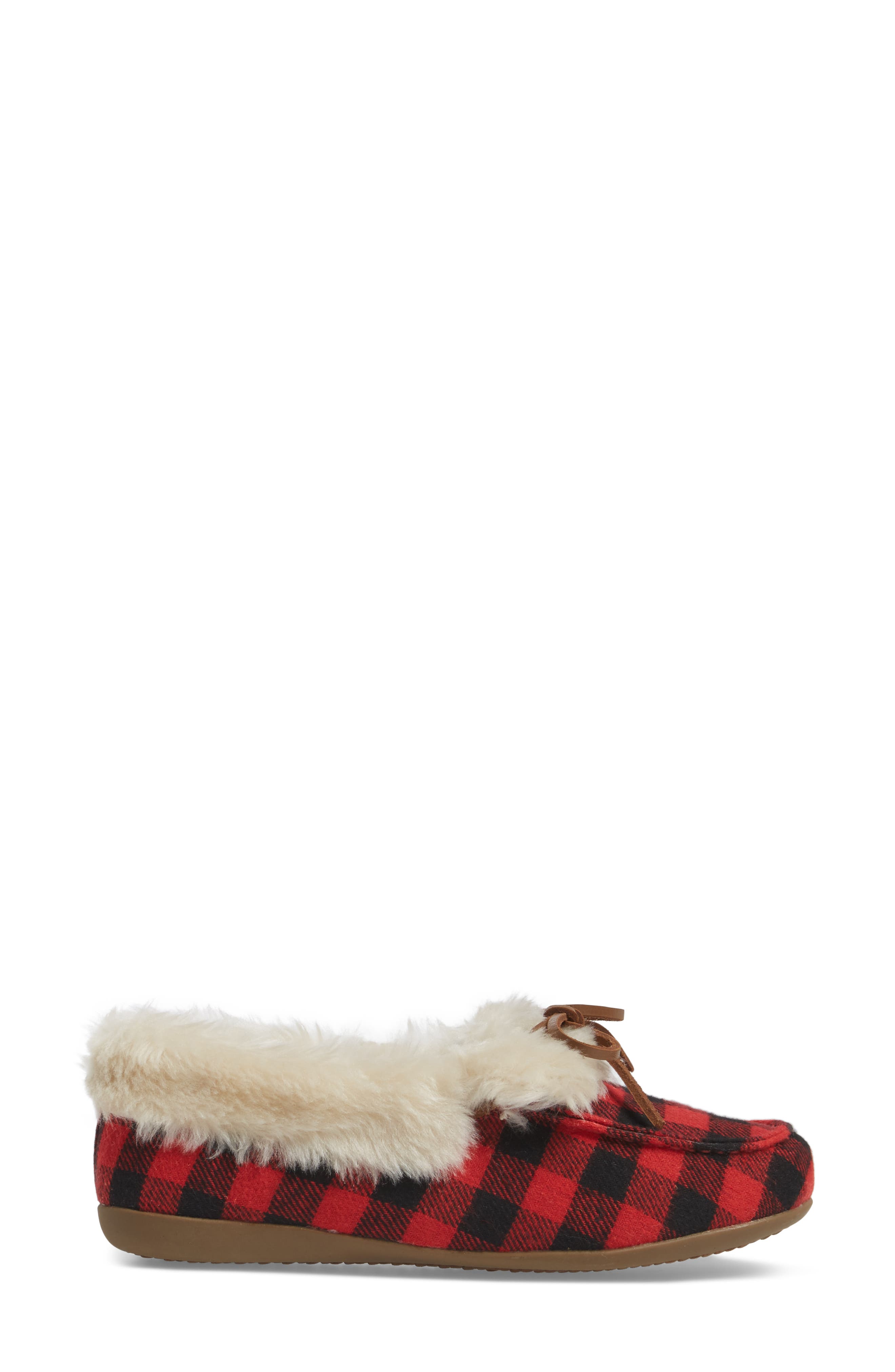 VIONIC WITH ORTHAHEEL Vionic Juniper Faux Fur Slipper, Alternate, color, 