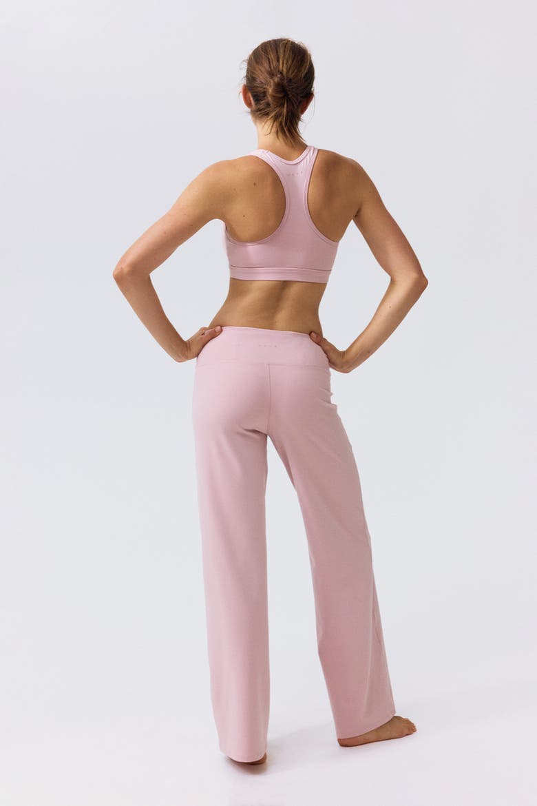 Wide Sports Leggings With Softmove, Alternate, color, Blush pink