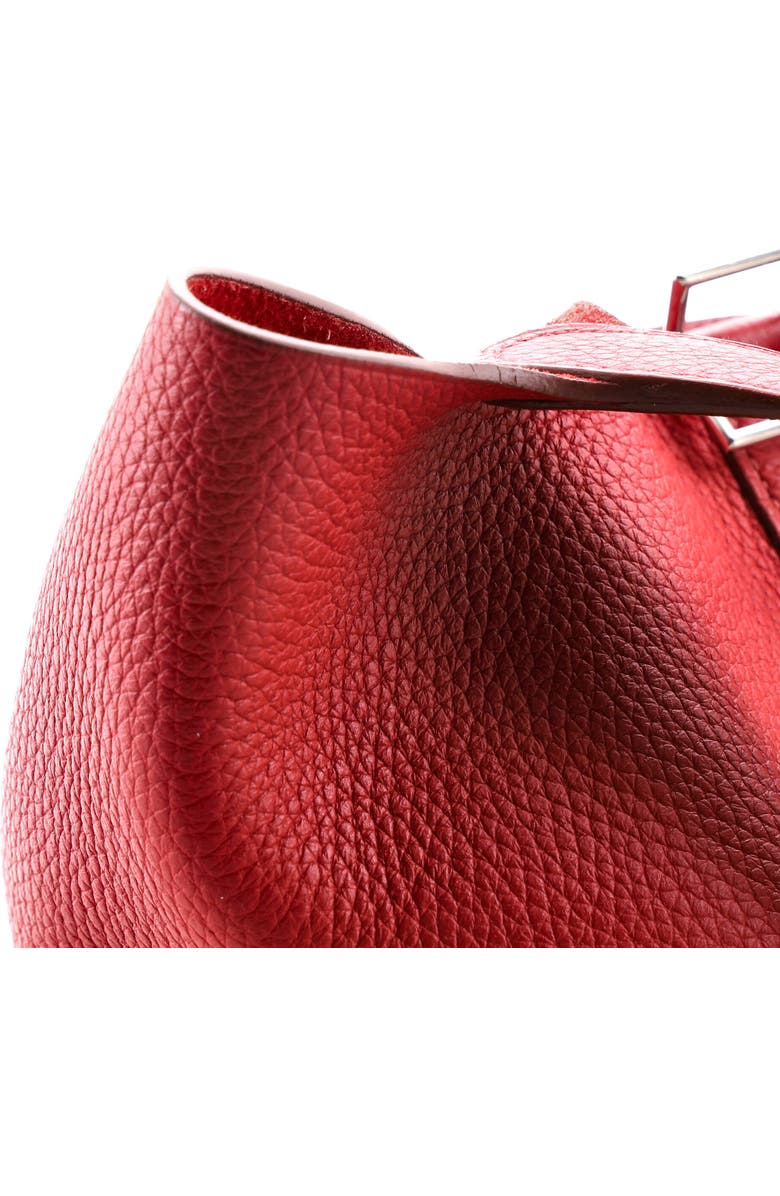 Pre-Owned Hermes Picotin Lock Bag Clemence PM, Alternate, color, Rouge Garance