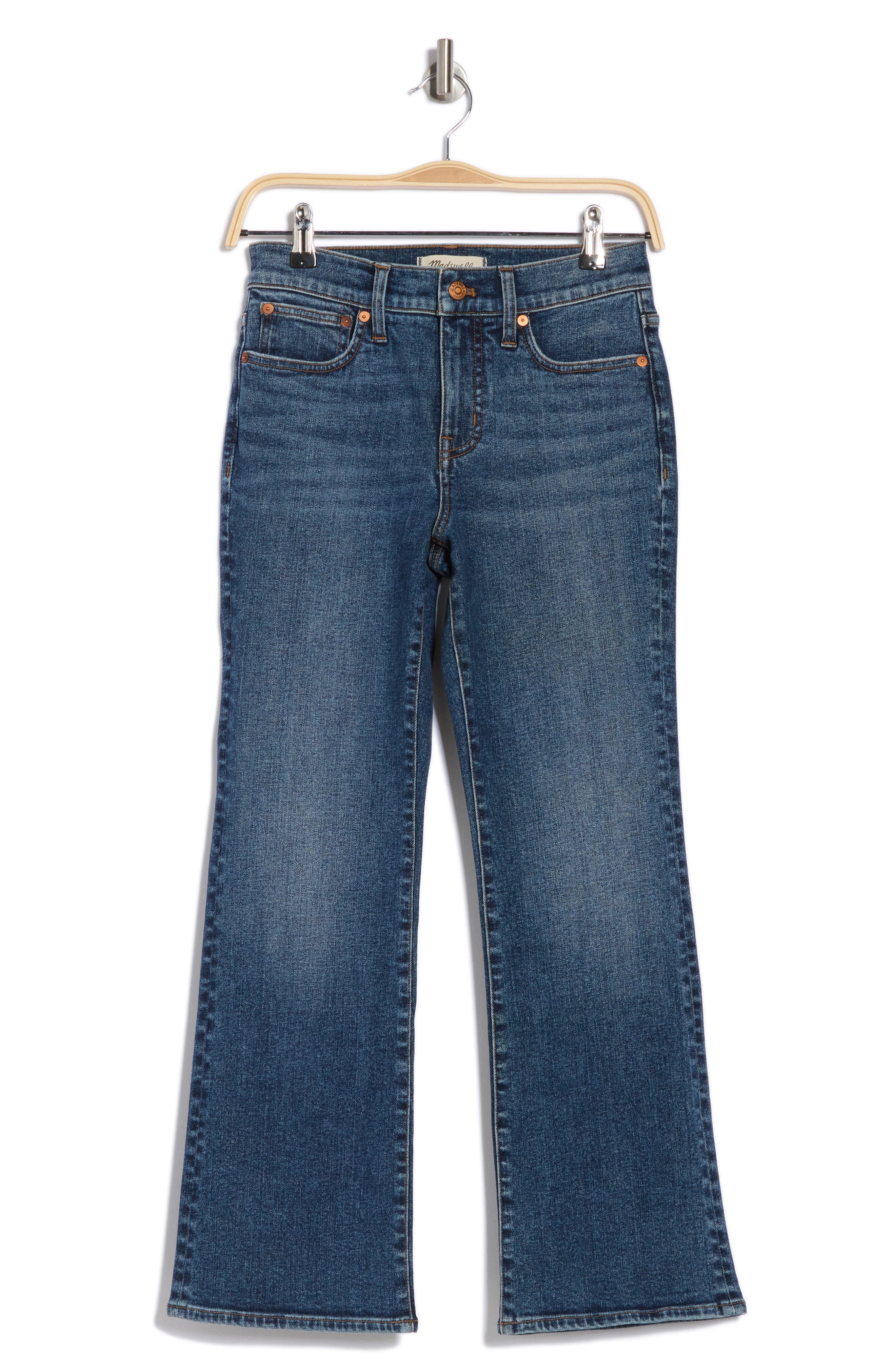 Madewell Women's Mid-Rise Kick Out Jeans Size 27. 27W. 26L