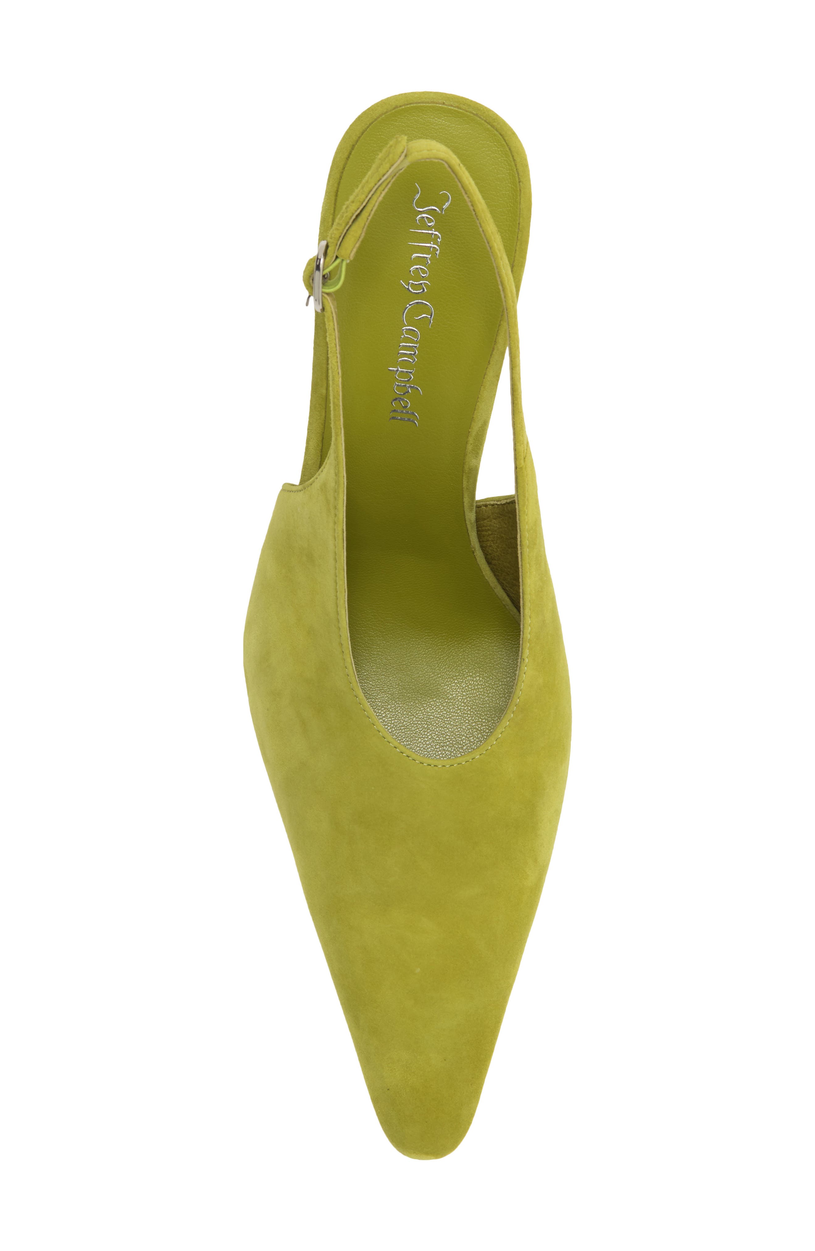 Withstand Slingback Pump, Alternate, color, CHARTRUESE SUEDE