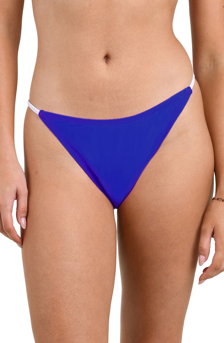 Citrus Solids Bikini Bottoms, Main, color, Ocean