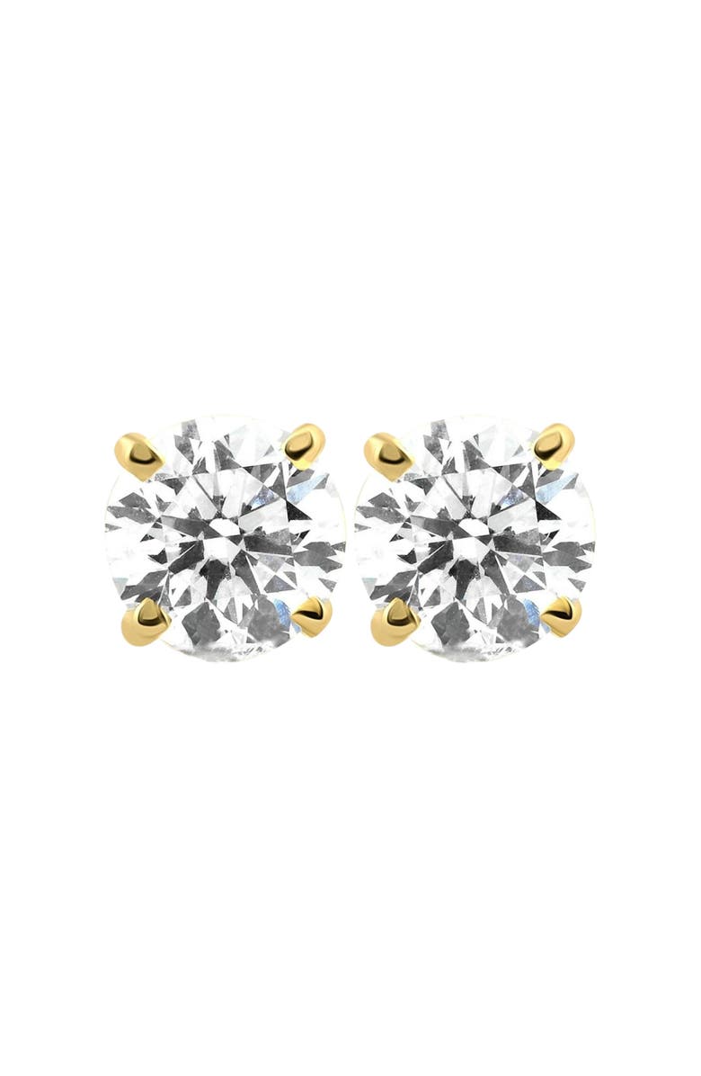 Bliss Diamond 1Ct TDW Diamond Screw Back Studs in 14k Gold Women's Earrings Lab Grown, Main, color, Yellow Gold - 1Ct