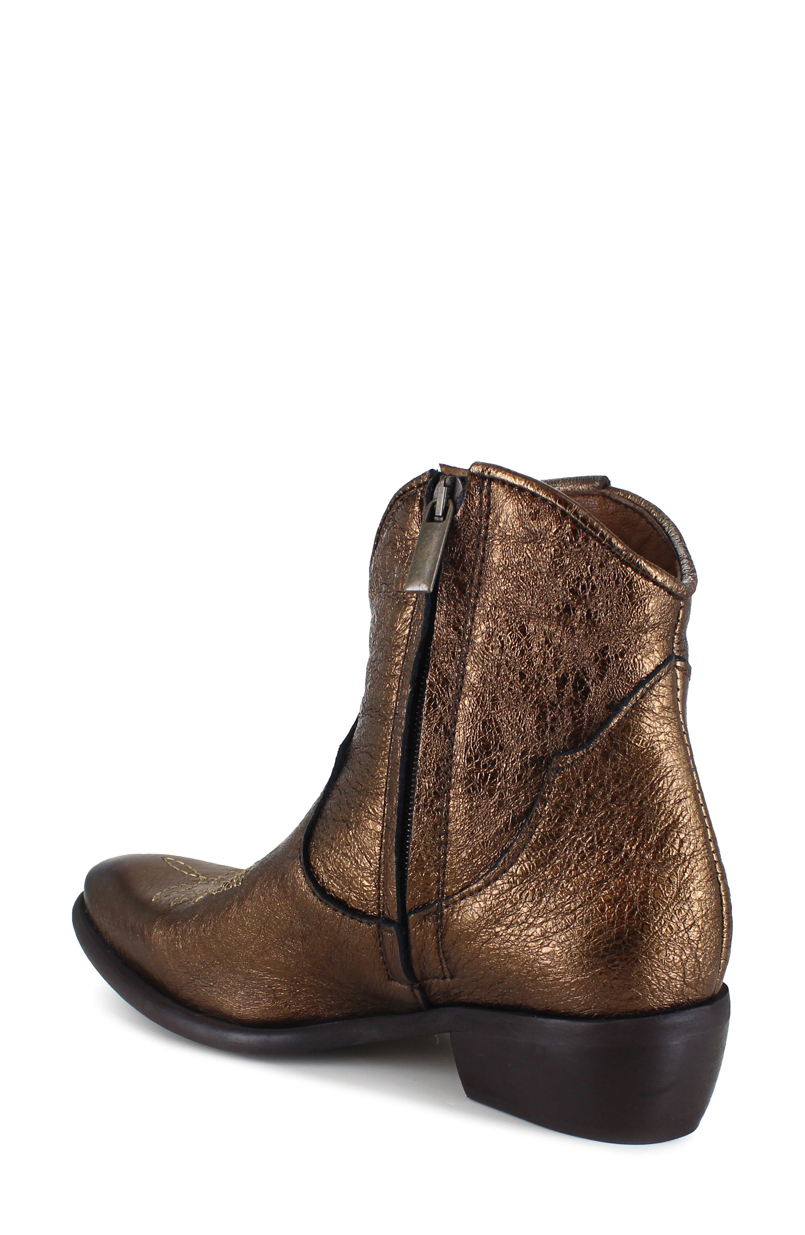 ZIGI Helisent Western Boot, Alternate, color, Bronze Leather