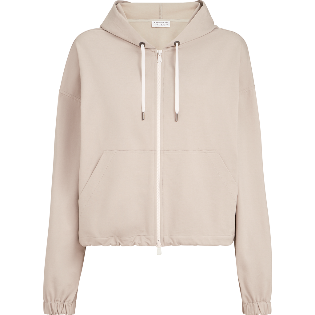 Brunello Cucinelli Couture Interlock Sweatshirt In Brown