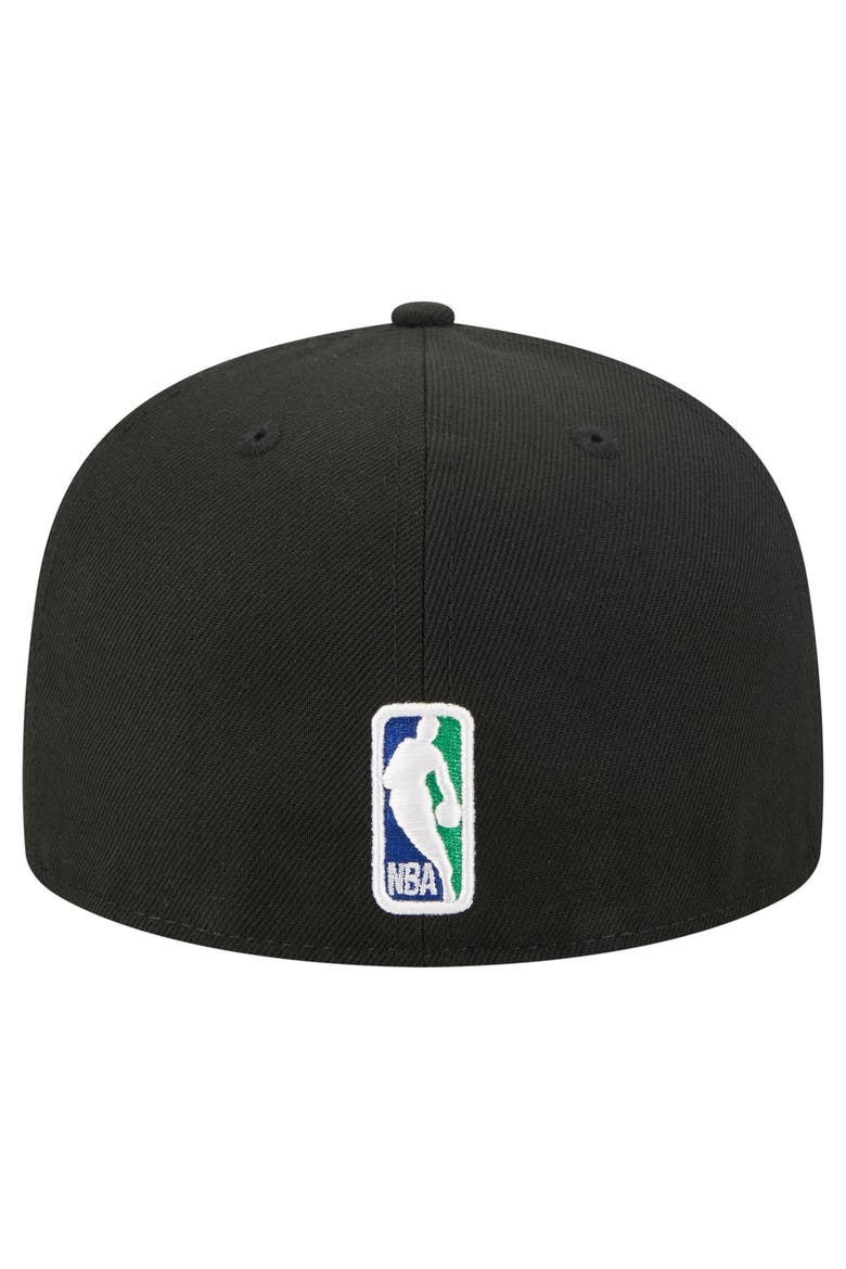 Men's New Era Black Minnesota Timberwolves 59FIFTY Fitted Hat, Alternate, color, Black