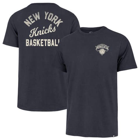 Men's '47 Blue New York Knicks Turn Back Franklin T-Shirt