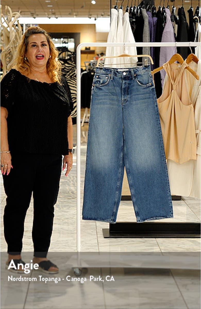 Spinner Skimp High Waist Wide Leg Jeans, sales video thumbnail