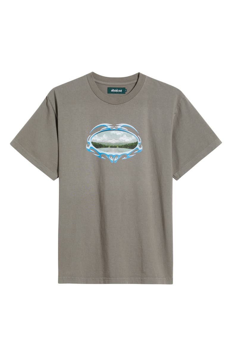 Afield Out Escape Graphic T-Shirt, Alternate, color, Ash