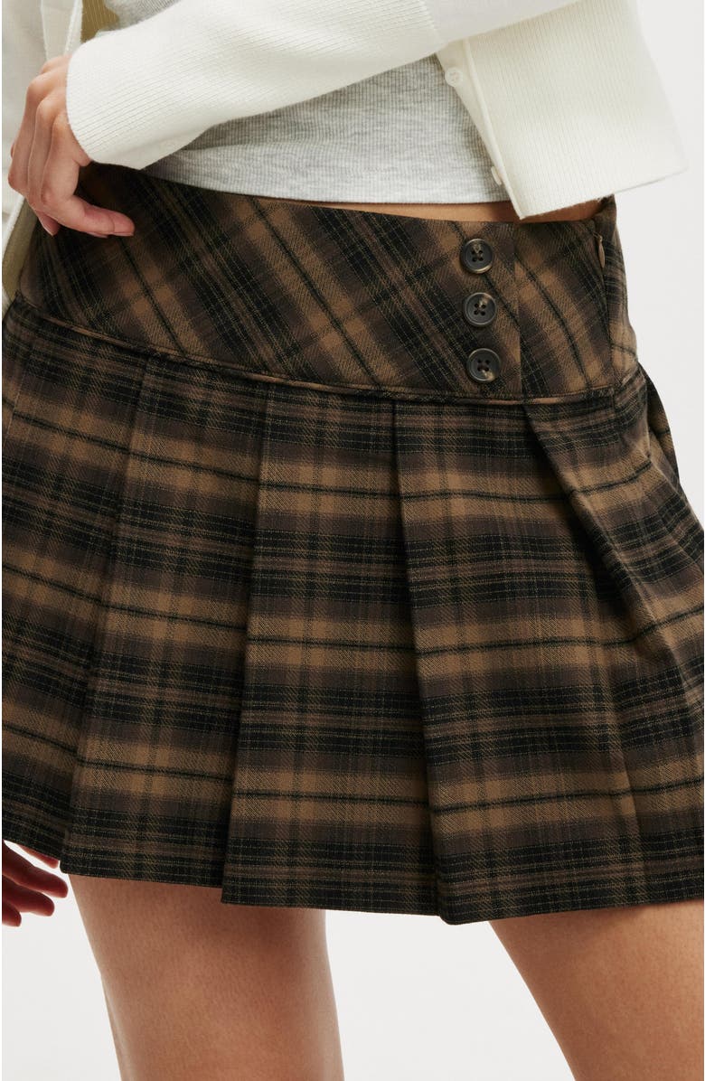 Cotton On Women's Wren Pleated Mini Skirt, Alternate, color,