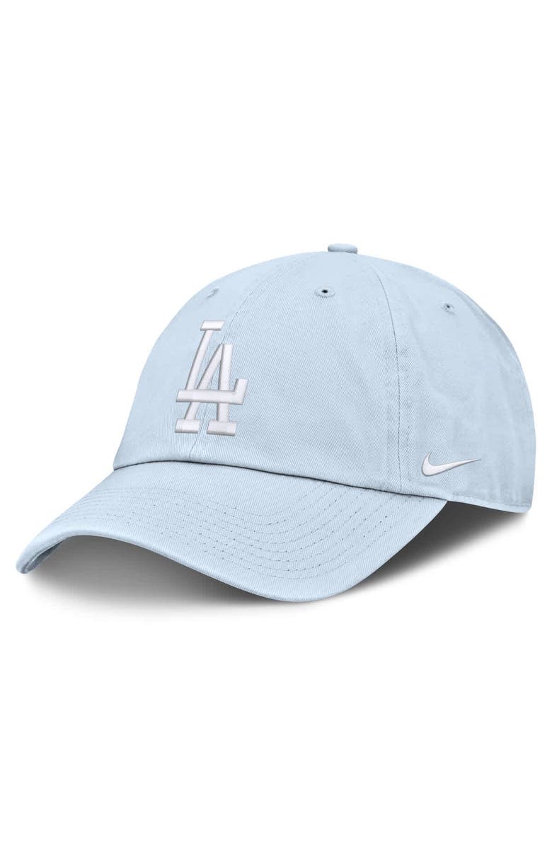 Nike Men's Nike  Light Blue Los Angeles Dodgers Club Adjustable Hat, Main, color, 