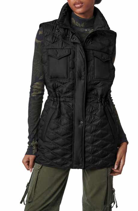 Bernardo Diamond Quilted Vest