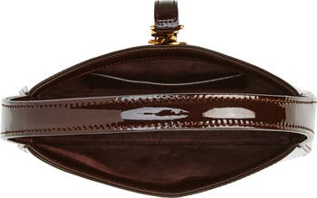 [Saint Laurent]★大人気★Le 5 A 7 Mini Hobo Leather★関税無 Saint Laurent Le 5 À 7 mini hobo bag for Women - Black in