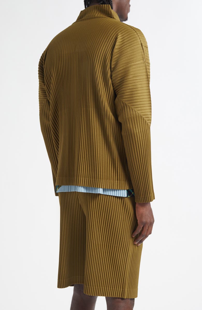 Homme Plissé Issey Miyake Monthly Colors Pleated Full Zip Jacket, Alternate, color,
