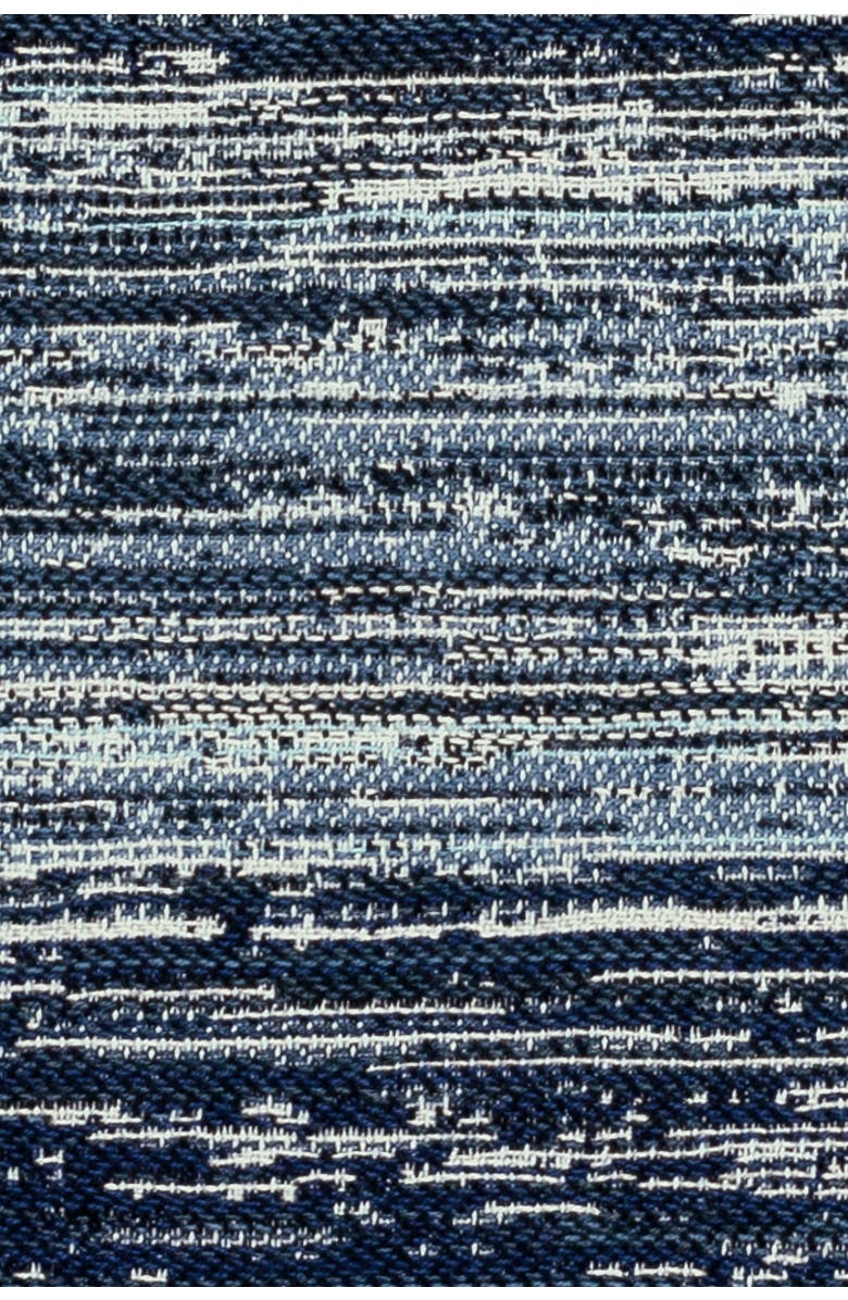 Elaine Smith Textured Indoor
Outdoor Woven Accent Pillow, Alternate, color, Indigo