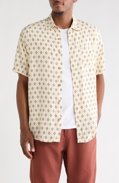 Venice Relaxed Fit Short Sleeve Button-Up Shirt