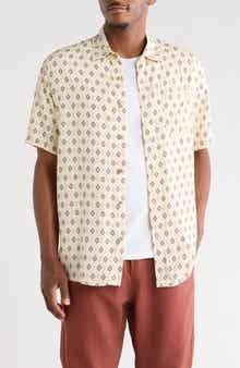 Venice Relaxed Fit Short Sleeve Button-Up Shirt