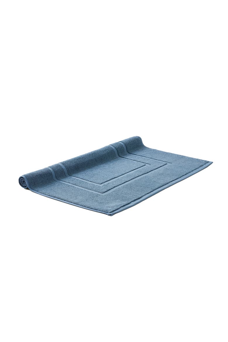 Brixton Textured Soft Cotton Bath Mat, Main, color, Slate