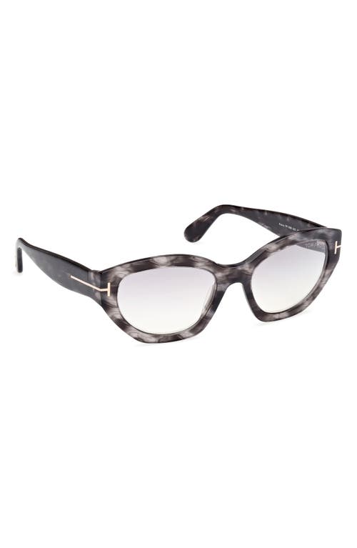 Tom Ford Penny 55mm Geometric Sunglasses In Multi