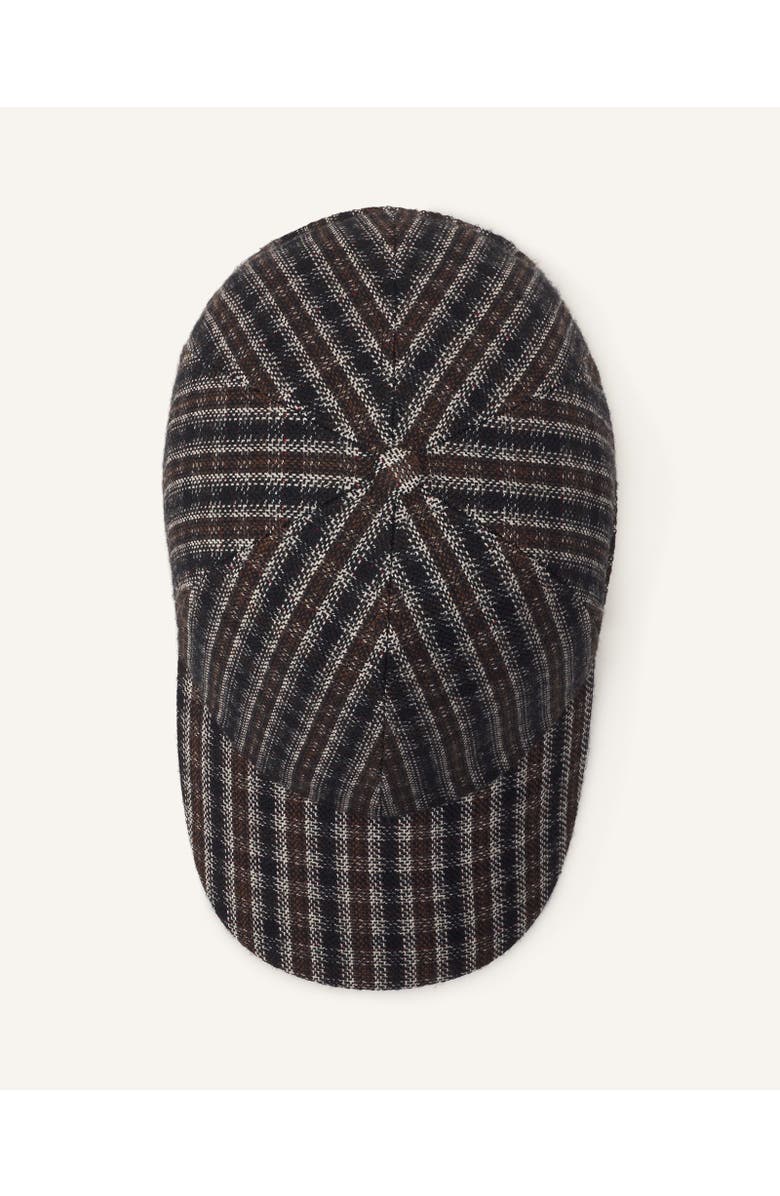Lanvin CHECKERED CAP, Alternate, color, 