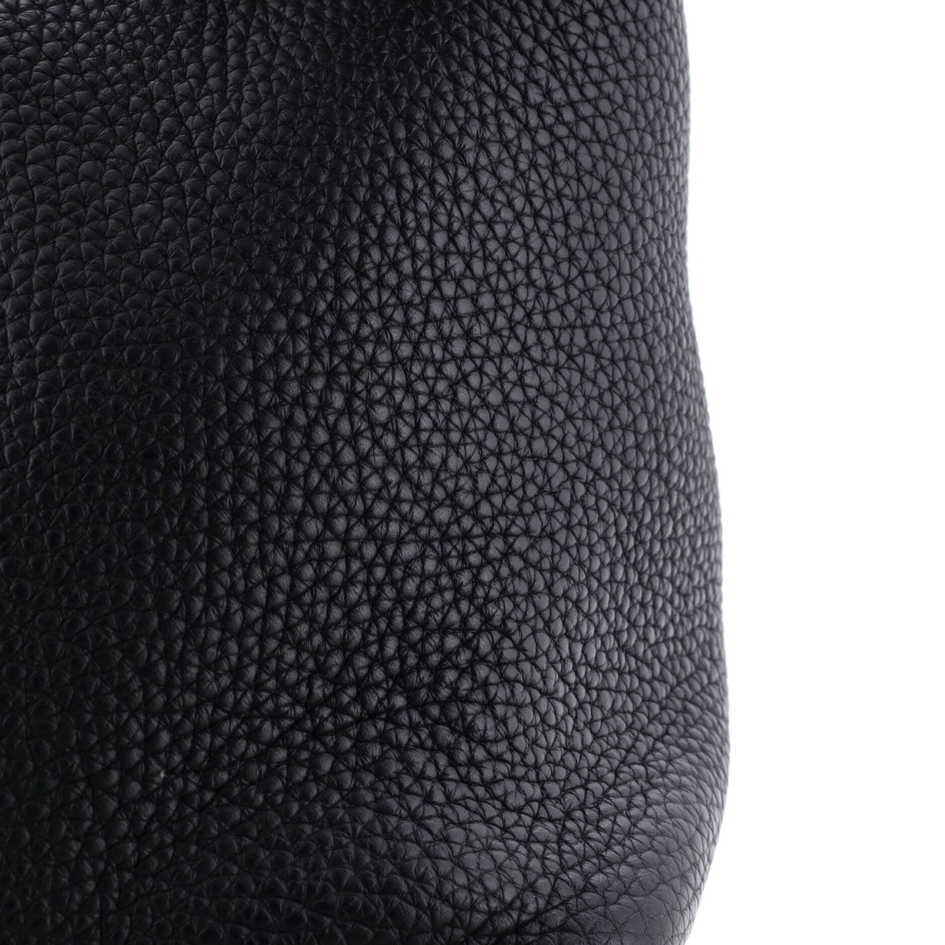 Pre-Owned Hermes Picotin Lock Bag Clemence MM, Alternate, color, Noir