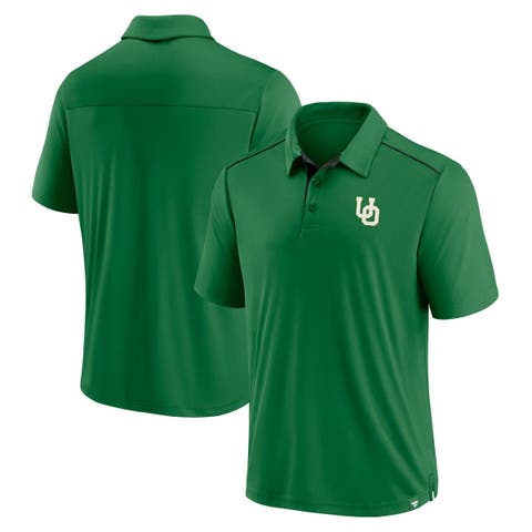 Men's Fanatics Green Oregon Ducks Always Scoring Block Party Polo