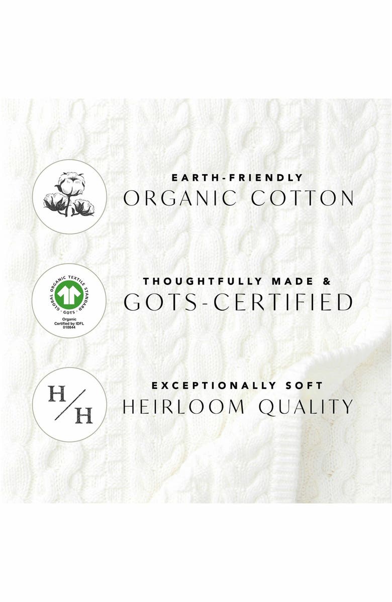 Hope & Henry Girls' Organic Knit Peplum Top, Kids, Alternate, color, 