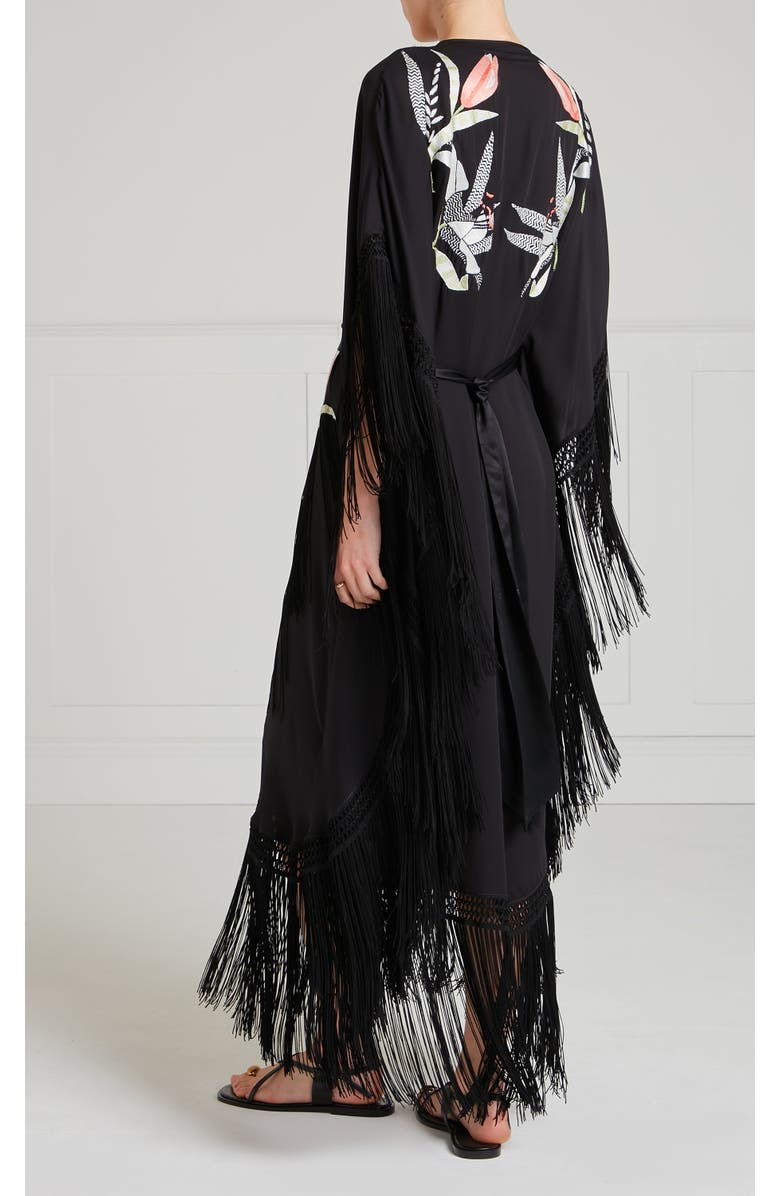 Temperley London Madeline Kaftan, Alternate, color, Black