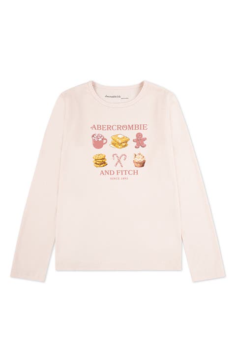 Kids' Holiday Treats Long Sleeve Graphic T-Shirt (Little Kid & Big Kid)