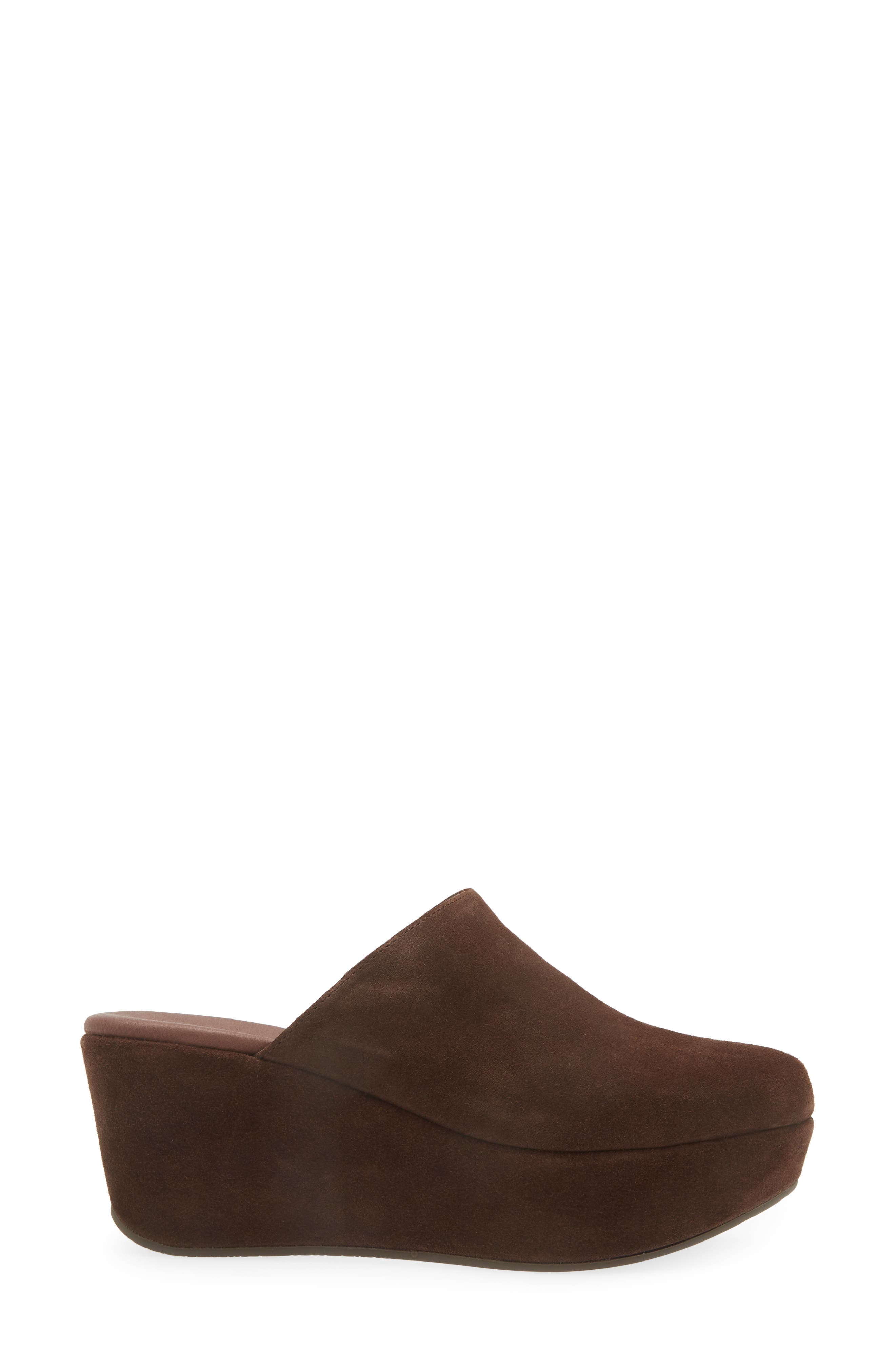 Yoma Platform Clog, Alternate, color, CHOCOLATE SUEDE