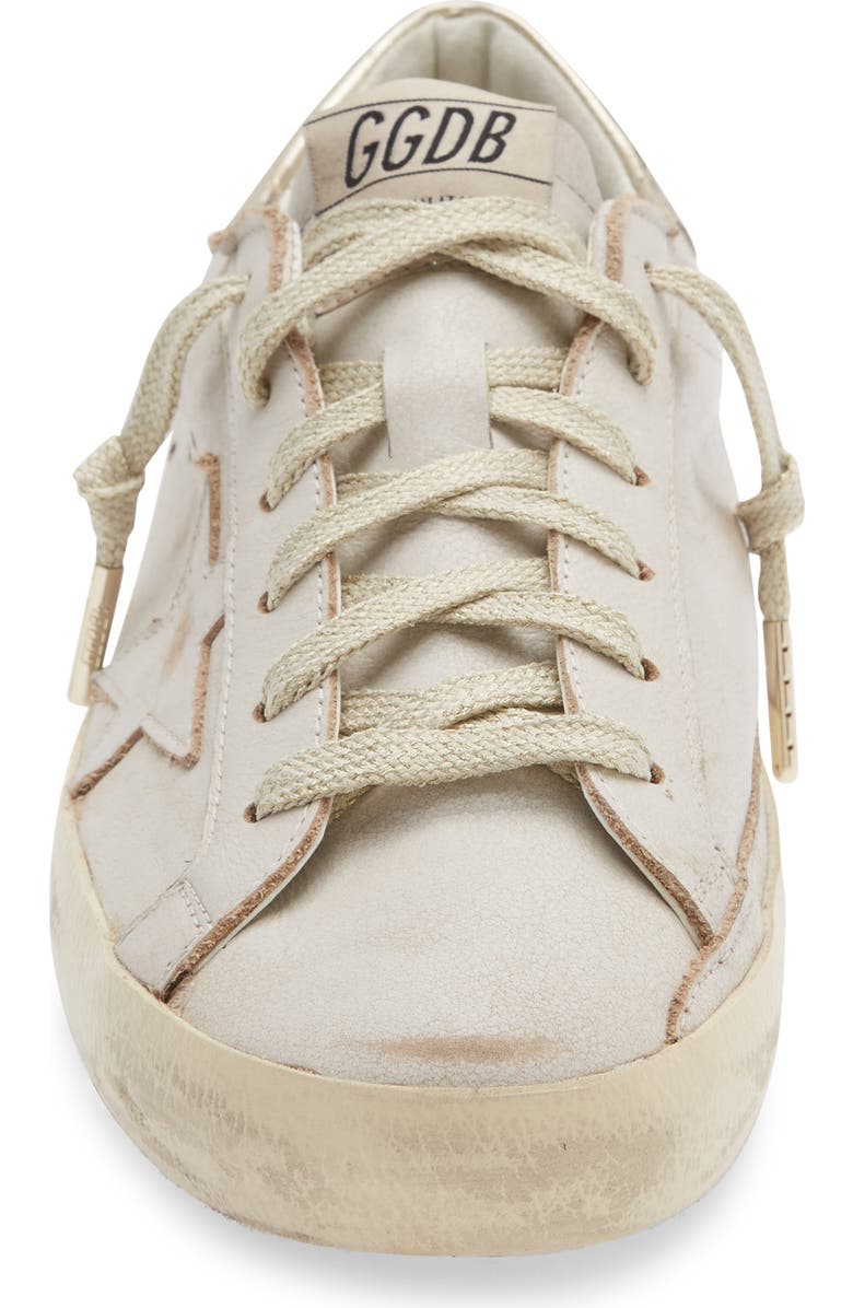 Golden Goose Super-Star Sneaker, Alternate, color, Beige/ Platinum